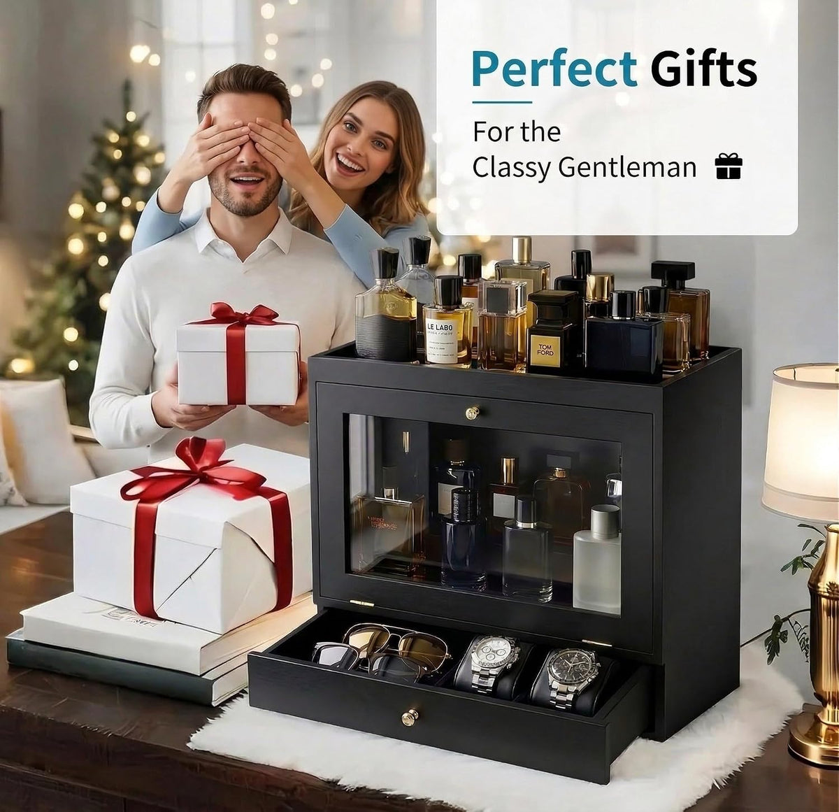 Vezari Luxury Fragrance Display Organizer